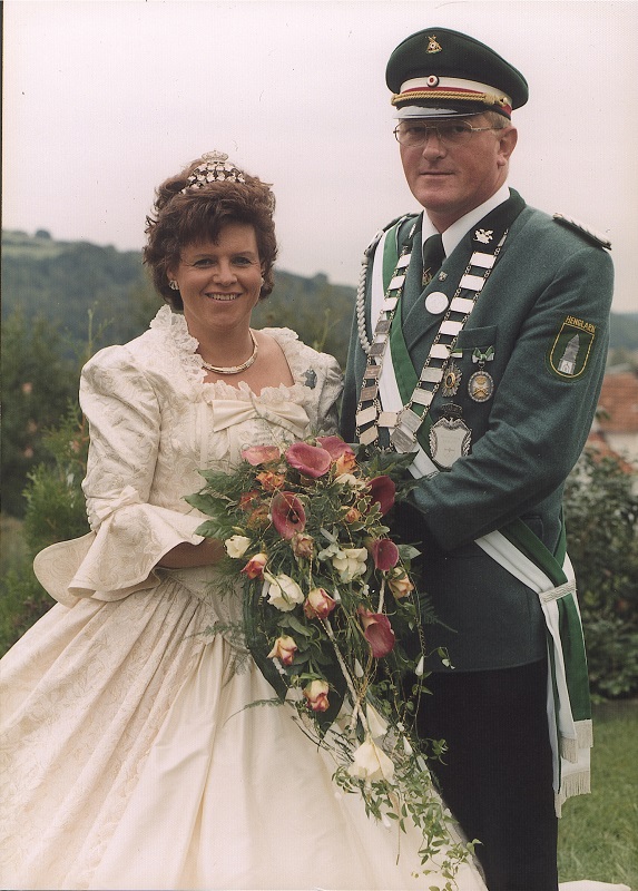 1997 Kreiskönig Friedhelm u. Christiane Lehde